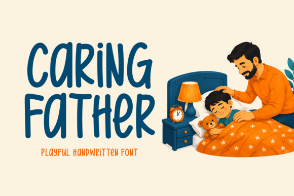 Caring Father: A Handwritten Font with a Heartfelt Touch