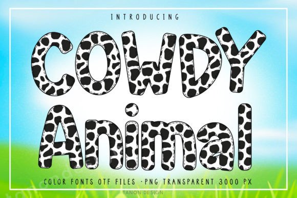 Cowdy: A Modern Serif with Hand-Drawn Charm