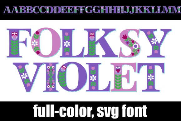 Folksy Violet: A Modern Serif with Scandinavian Flair