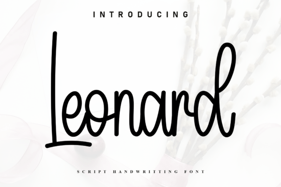 Leonard: The Handwritten Font for Heartfelt Design