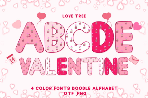 Love Tree: A Color Font for Heartfelt, Modern Design