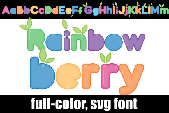 Rainbowberry: A Colorful Font for Creative Projects