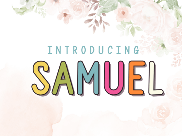 Samuel: A Handwritten Font with Organic Character
