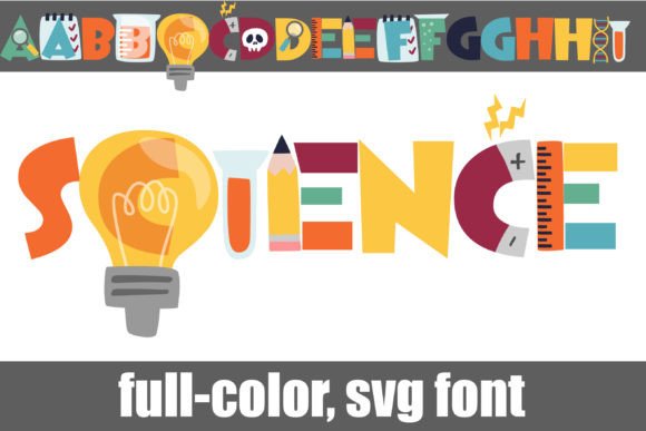Science: A Playful Twist on Modern Typography