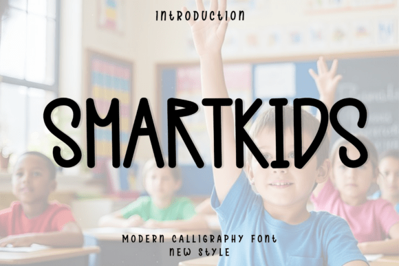 Smartkids: An Elegant Script for Modern Branding