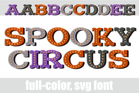 Spooky Circus: A Premium Font for Hauntingly Good Designs