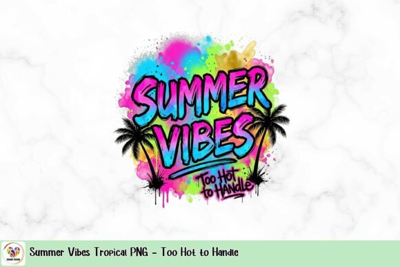 Summer Vibes Tropical PNG: Too Hot to Handle Design Guide